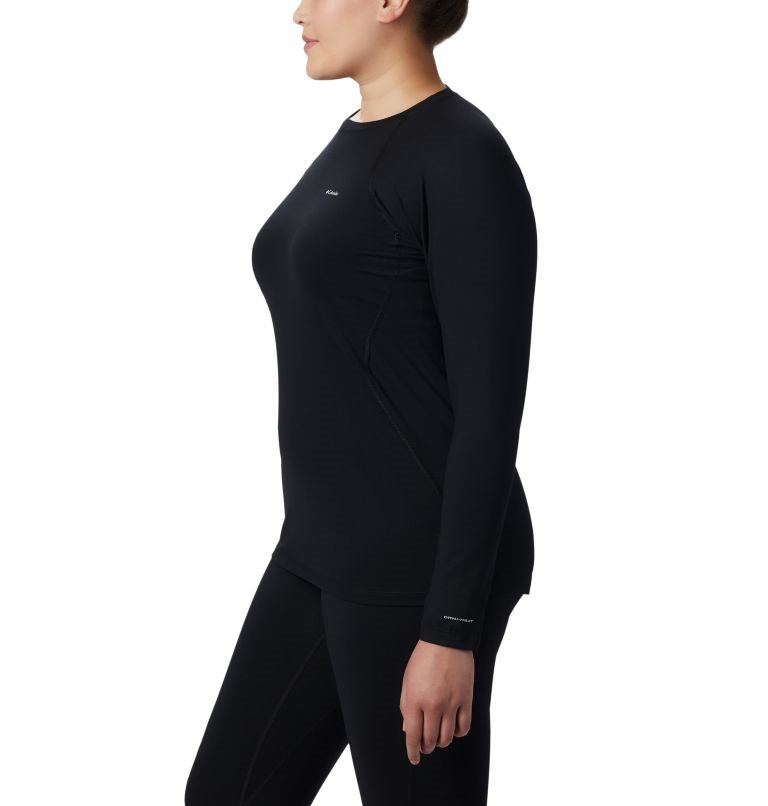 Hanorace Columbia Midweight Stretch Long Sleeve Dama Negrii | Plus Size OU8901MQS